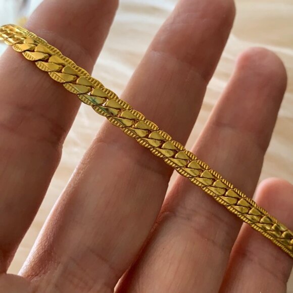 Cuban curb link necklace NWOT - Picture 6 of 6